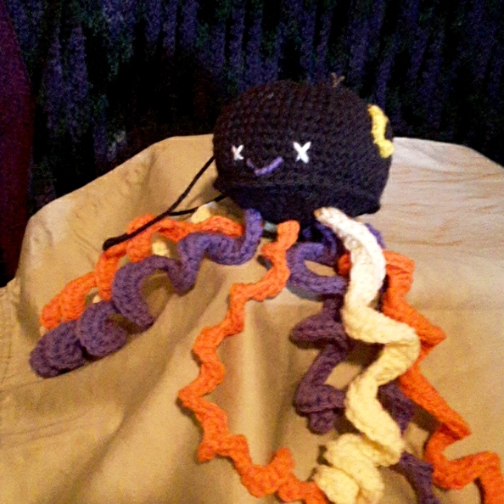 Hand-made crochet Hanging Jellyfish
